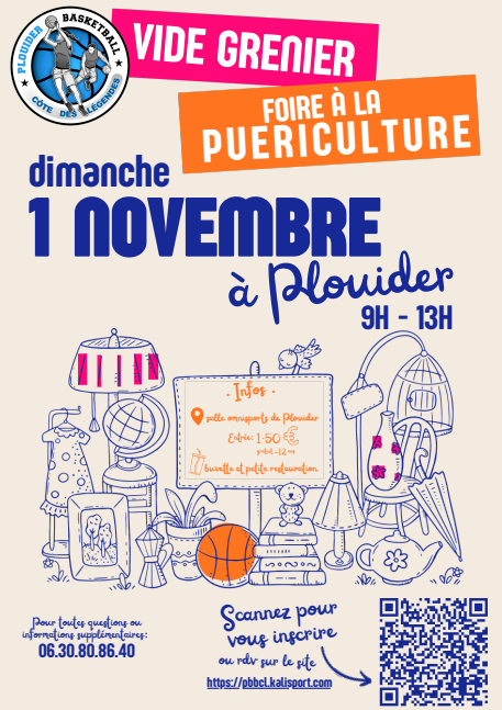 VIDE GRENIER / FOIRE A LA PUERICULTURE