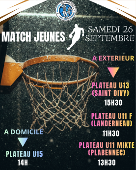 MATCH CHAMPIONNAT JEUNES